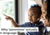 Emphasizing the sounds of certain words to young children can help them retain language, not confuse them about speaking properly. MoMo Productions/DigitalVision via Getty Images